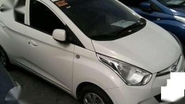 Hyundai GLX Eon White 2016 MT for sale 