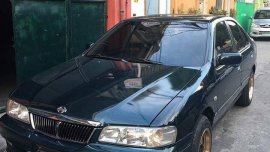 NISSAN EXALTA 2001 1.6 AT Green Sedan For Sale 