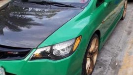 Honda Civic FD 2008 AT Green Sedan For Sale 