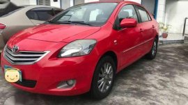 Toyota Vios G 1.3 2013 AT Red Sedan For Sale 