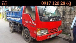 Isuzu Elf Giga Mini Dump 4hf1 Red For Sale 