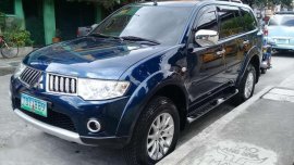 Mitsubishi Montero Glsv 2011 AT Blue SUV For Sale 