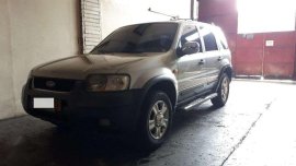 2003 Ford Escape XLT 4 x 4 MT Silver For Sale 