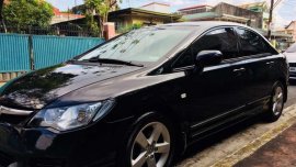 Honda Civic Fd 2007 1.8S AT Black Sedan For Sale 