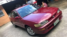 1998 Toyota Corolla Gli 1.6 MT Red For Sale 