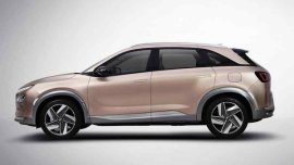 Hydrogen-electric Hyundai crossover unveiled ahead of debut