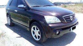 2006 Kia Sorento 4x4 AT Red SUV For Sale 