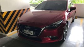 2017 Mazda 3 2.0L Skyactiv Red Sedan For Sale 