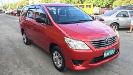 2013 Toyota Innova J Gas 2.0 VVTi Red For Sale 