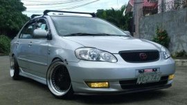 Toyota Corolla Altis 1.6G 2002 AT Silver For Sale 