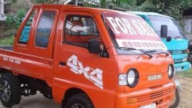 Suzuki Multicab Scrum Pickup Type 4x4 Orange For Sale 