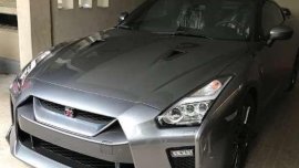 Almost New Nissan GTR 2017 Gray Coupe For Sale 