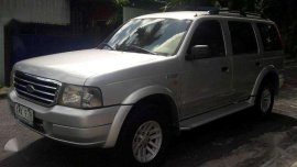 Ford Everest 4x2 MT Diesel 2004 Silver For Sale 