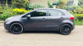 Kia Rio EX Hatchback 2013 AT Gray For Sale 