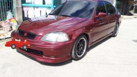 Honda Civic LXi 1996 MT Red Sedan For Sale 