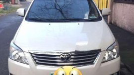 For sale Toyota Innova G 2013 model