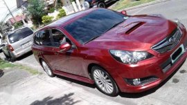 Subaru Legacy GT Wagon 2010 Red For Sale 