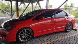 Honda Civic 1.8 S 2008 MT Red Sedan For Sale 
