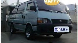 Toyota Hiace Commuter 2002 Van MT Silver For Sale 