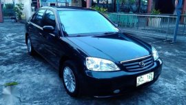 Honda Civic 2001 Manual Green For Sale 