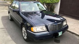 1995 MERCEDES-BENZ C280 black FOR SALE