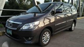 2013 Toyota Innova G AT Gray SUV For Sale 