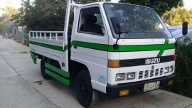 Isuzu Elf 10ft Single Tire Manual White For Sale 