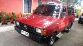 2000 Toyota Tamaraw FX MT Red SUV For Sale 