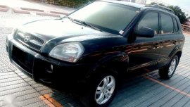2008 Hyundai Tucson AT Black SUV For Sale 