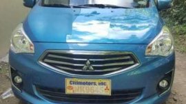 2016 Mitsubishi Mirage GLS Manual Blue For Sale 