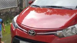 2016 Toyota Vios E MT Red Sedan For Sale 
