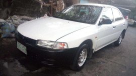 1997 Mitsubishi Lancer Pizza Pie White For Sale 