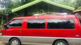 Hyundai Grace Manual Red Van For Sale 