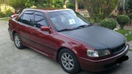 Toyota Corolla GLi 1.6 Lovelife 1999 MT Red For Sale 