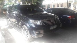 Toyota Fortuner G Diesel 2015 AT Black For Sale 