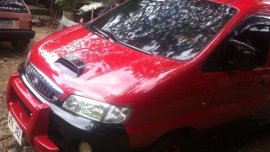 Hyundai Starex 2001 AT Red Van For Sale 