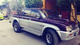 Mitsubishi Strada 4x4 1999 MT Red For Sale 