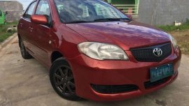Toyota Vios MT 2006 Red Sedan For Sale 