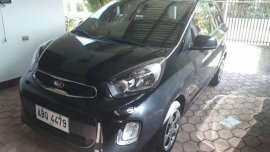 Kia Picanto 2016 Manual Black For Sale 