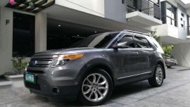 2013 Ford Explorer 3.5 V6 4WD Gray For Sale 