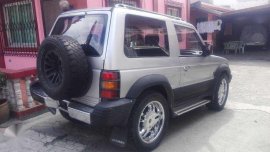 Mitsubishi Pajero 3 door 4x4 1990 Silver For Sale 