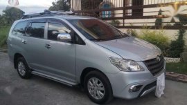 Toyota Innova E 2014 MT Silver For Sale 