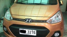 2015 Hyundai Grand i10 1.2L AT Orange For Sale 