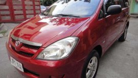 Toyota Innova E 2008 AT Red SUV For Sale 