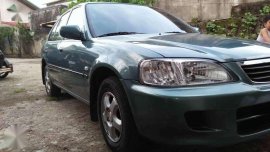 Honda City Type Z 2002 1.3 MT Green For Sale 