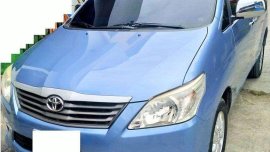 Toyota Innova E 2014 Diesel Blue SUV For Sale 