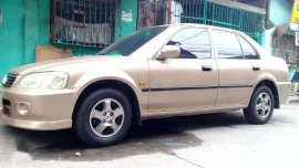 Honda City type Z Gold 2002 model FOR SALE
