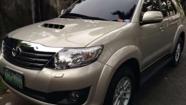 2012 Toyota Fortuner 3.0V 4x4 AT Diesel Top of the Line FOR SALE
