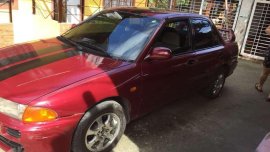 Mitsubishi Lancer i-tlog Manual Red Sedan For Sale 