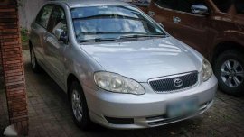 Toyota Altis Corolla E 1.6 2003 Silver Manual Gas FOR SALE